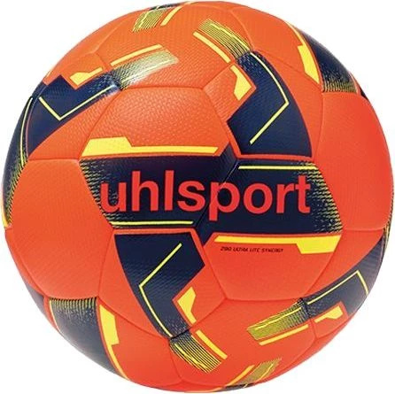 М'яч футбольний Uhlsport 290 ULTRA LITE SYNERGY оранжево-синьо-жовтий 1001722 01
