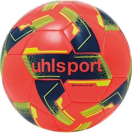 М'яч футбольний Uhlsport ULTRA LITE SOFT 290 оранжево-синьо-жовтий 1001724 01