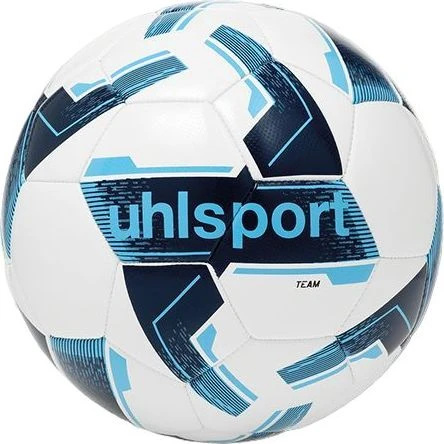 Футбольний м'яч Uhlsport TEAM біло-темно-синьо-блакитний