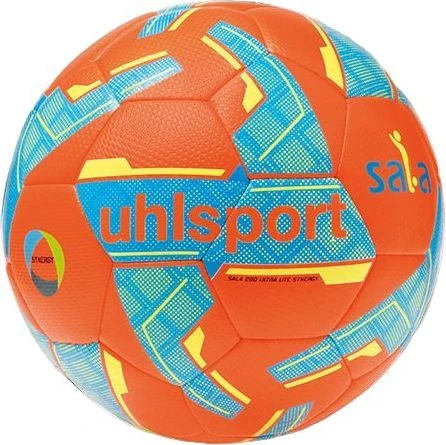 Футзальний м'яч Uhlsport SALA ULTRA LITE 290 SYNERGY оранжево-блакитно-жовтий