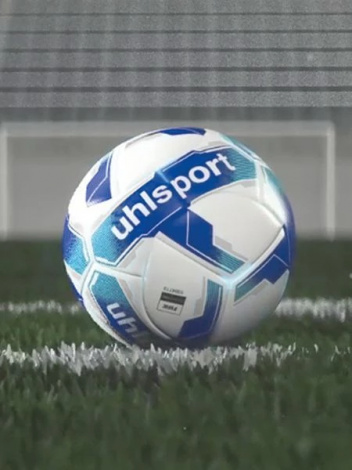 Мяч футбольный Uhlsport ATTACK ADDGLUE бело-синий 1001751 01