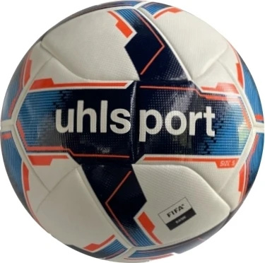 Футбольный мяч Uhlsport ELITE PRO TRAINING ADDGLUE бело-сине-оранжевый