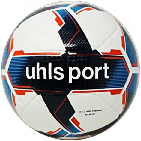 Футбольный мяч Uhlsport ELITE PRO TRAINING ADDGLUE бело-сине-оранжевый