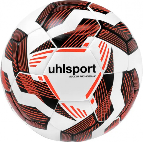Футбольный мяч Uhlsport SOCCER PRO ADDGLUE бело-черно-оранжевый