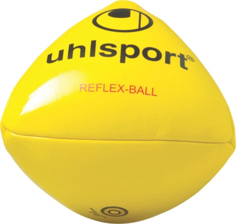 Мяч для тренировки вратарей Uhlsport REFLEX BALL GOALKEEPER неоново-желтый 1001778 01