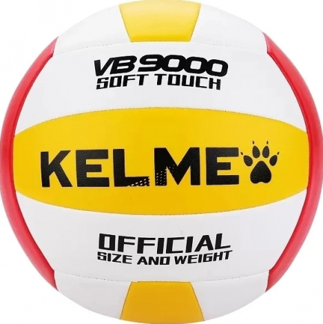 Волейбольний м'яч Kelme біло-червоно-жовтий