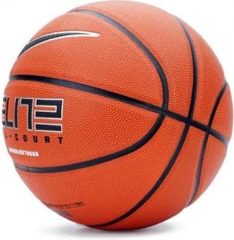 Баскетбольный мяч Nike ELITE ALL COURT 8P 2.0 DEFLATED оранжевый N.100.4088.855.07