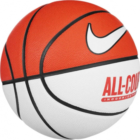 Баскетбольный мяч Nike EVERYDAY ALL COURT 8P DEFLATED SUMMIT бело-оранжевый