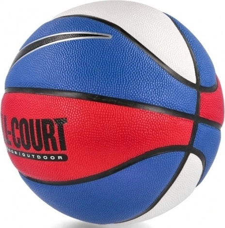 Баскетбольный мяч Nike EVERYDAY ALL COURT 8P DEFLATED сине-бело-красный