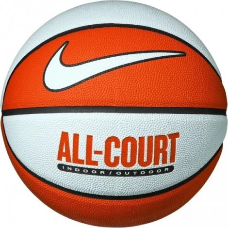 Баскетбольний м'яч Nike EVERYDAY ALL COURT 8P DEFLATED оранжево-білий