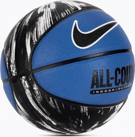 Баскетбольний м'яч Nike EVERYDAY ALL COURT 8P GRAPHIC DEFLATED синьо-чорно-білий