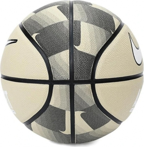 Баскетбольный мяч Nike EVERYDAY ALL COURT 8P GRAPHIC DEFLATED бежево-черный