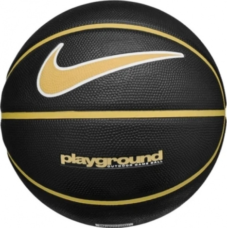 Баскетбольний м'яч Nike EVERYDAY PLAYGROUND 8P GRAPHIC DEFLATED чорно-золотий