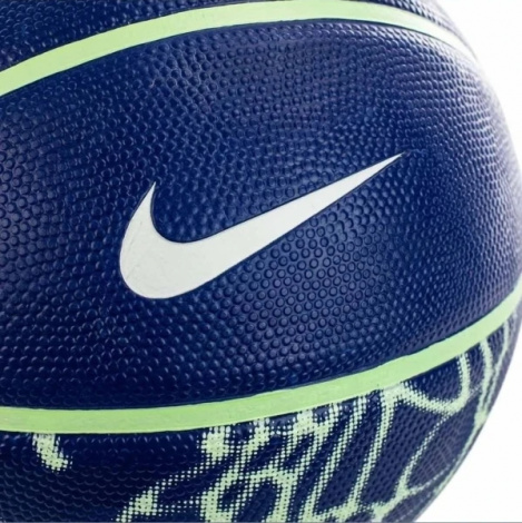 Баскетбольний м'яч Nike EVERYDAY PLAYGROUND 8P GRAPHIC DEFLATED темно-синьо-лаймовий