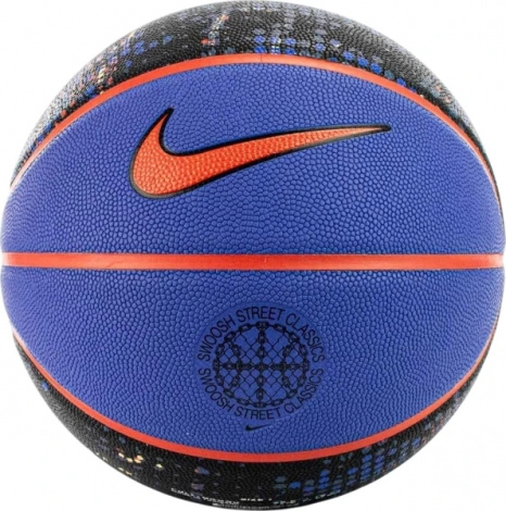 Баскетбольний м'яч Nike BASKETBALL 8P PRM ENERGY DEFLATED синьо-чорно-червоний