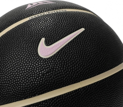 Баскетбольний м'яч Nike ALL COURT 8P J MORANT DEFLATED чорно-бежево-світло-рожевий