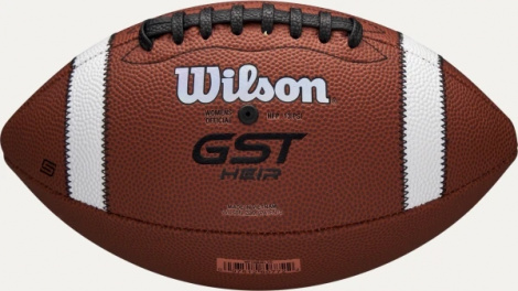 М'яч для американського футболу Wilson GST SPEEDSKIN HEIR WOMEN'S OFFICIAL YH коричневий