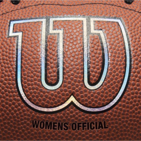М'яч для американського футболу Wilson GST SPEEDSKIN HEIR WOMEN'S OFFICIAL YH коричневий