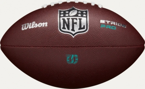Мяч для американского футбола Wilson NFL STRIDE PRO ECO OF темно-коричневый