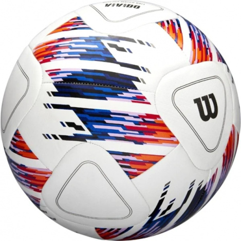 Футбольный мяч Wilson NCAA VIVIDO REPLICA SB бело-красно-синий