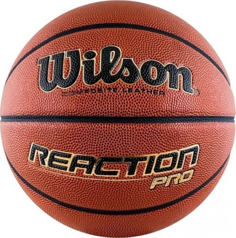 Баскетбольний м'яч Wilson REACTION PRO 275 коричневий