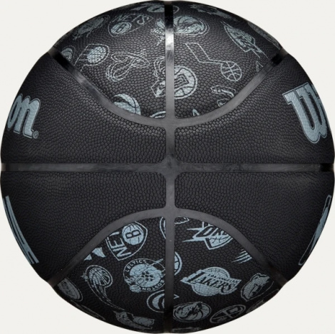 Баскетбольний м'яч Wilson NBA ALL TEAM чорно-блакитний
