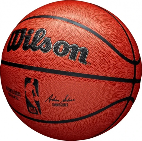 Баскетбольний м'яч Wilson NBA AUTHENTIC INDOOR червоний