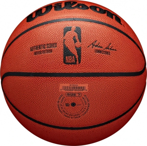 Баскетбольний м'яч Wilson NBA AUTHENTIC INDOOR OUTDOOR червоний