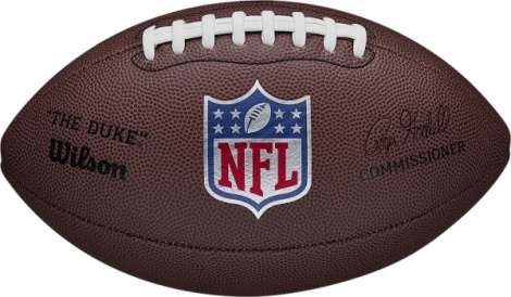 М'яч для американського футболу Wilson NFL DUKE Rep коричневий