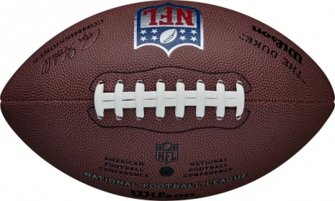 М'яч для американського футболу Wilson NFL DUKE Rep коричневий