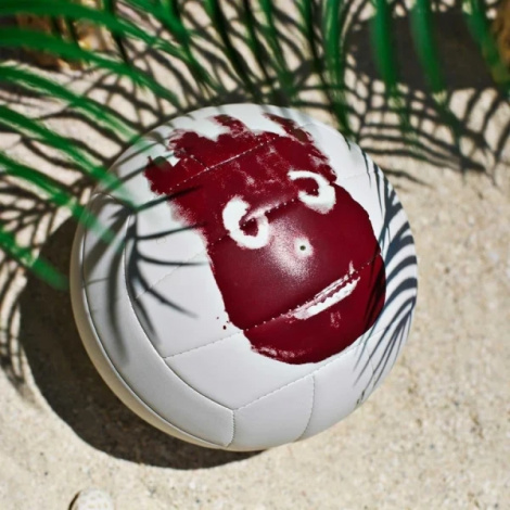Волейбольный мяч Wilson MR WILSON CASTAWAY SS13 бело-красный