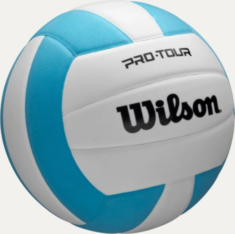 Волейбольный мяч Wilson PRO TOUR VB бело-голубой