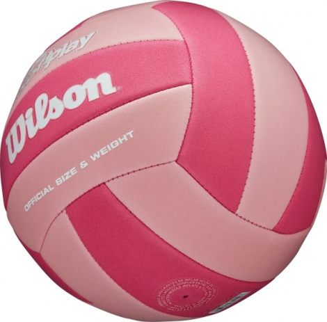 Волейбольный мяч Wilson SUPER SOFT PLAY розово-светло-розовый