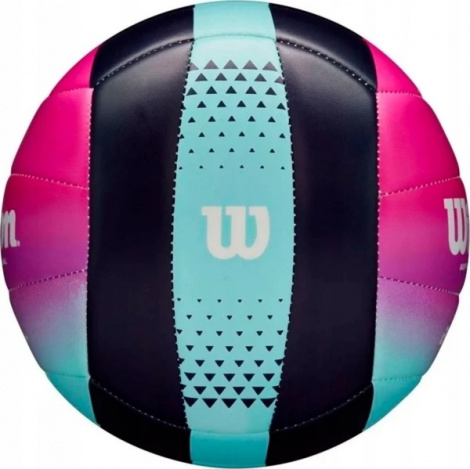 Мяч для пляжного волейбола Wilson AVP OASIS VB розово-голубо-черный