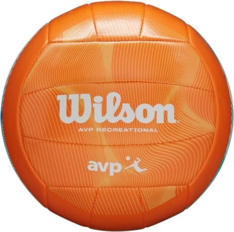 Мяч для пляжного волейбола Wilson AVP MOVEMENT VB оранжево-голубой