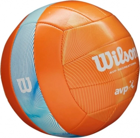 Мяч для пляжного волейбола Wilson AVP MOVEMENT VB оранжево-голубой