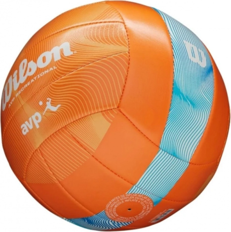Мяч для пляжного волейбола Wilson AVP MOVEMENT VB оранжево-голубой