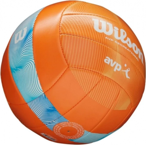 Мяч для пляжного волейбола Wilson AVP MOVEMENT VB оранжево-голубой