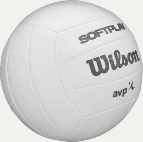 М'яч для пляжного волейболу Wilson AVP SOFT PLAY VB білий