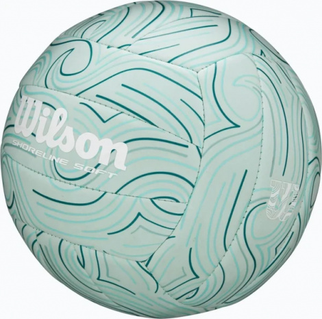 Мяч для пляжного волейбола Wilson SHORELINE SOFT GEN VB мятный