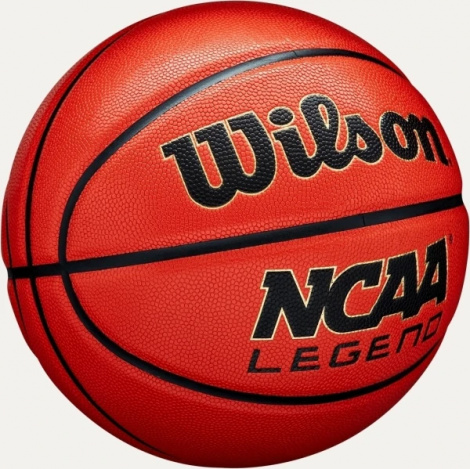 Баскетбольний м'яч Wilson NCAA LEGEND помаранчевий