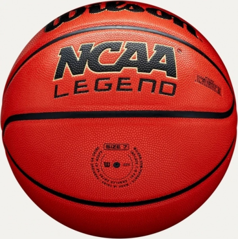 Баскетбольний м'яч Wilson NCAA LEGEND помаранчевий