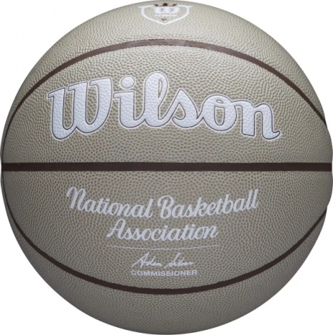 Баскетбольний м'яч Wilson NBA FORGE PLUS HERITAGE бежевий