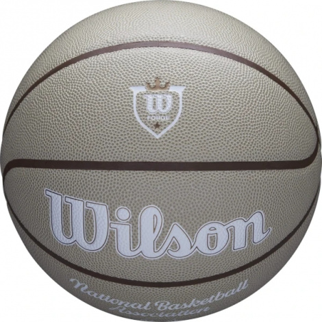 Баскетбольний м'яч Wilson NBA FORGE PLUS HERITAGE бежевий