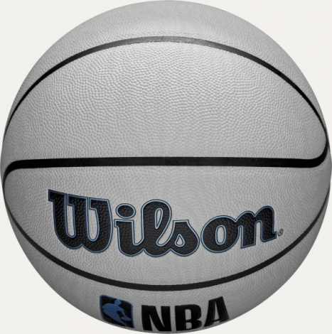 Баскетбольний м'яч Wilson NBA FORGE PRO UV сіро-синій