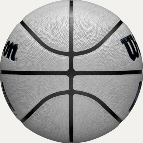 Баскетбольний м'яч Wilson NBA FORGE PRO UV сіро-синій