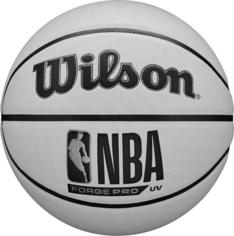 Баскетбольный мяч Wilson NBA FORGE PRO UV серо-светло-зеленый