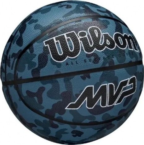Баскетбольний м'яч Wilson MVP CAMO темно-синій камуфляж