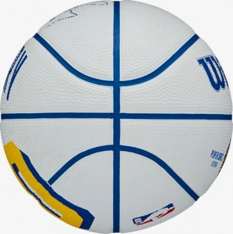 Баскетбольний м'яч Wilson NBA PLAYER ICON MINI STEPHEN CURRY біло-синій