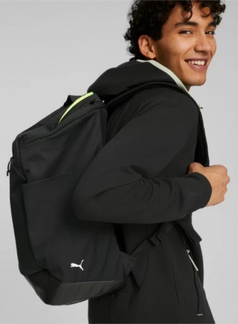 Рюкзак Puma BASKETBALL PRO BACKPACK 33L чорно-салатовий 079212-01